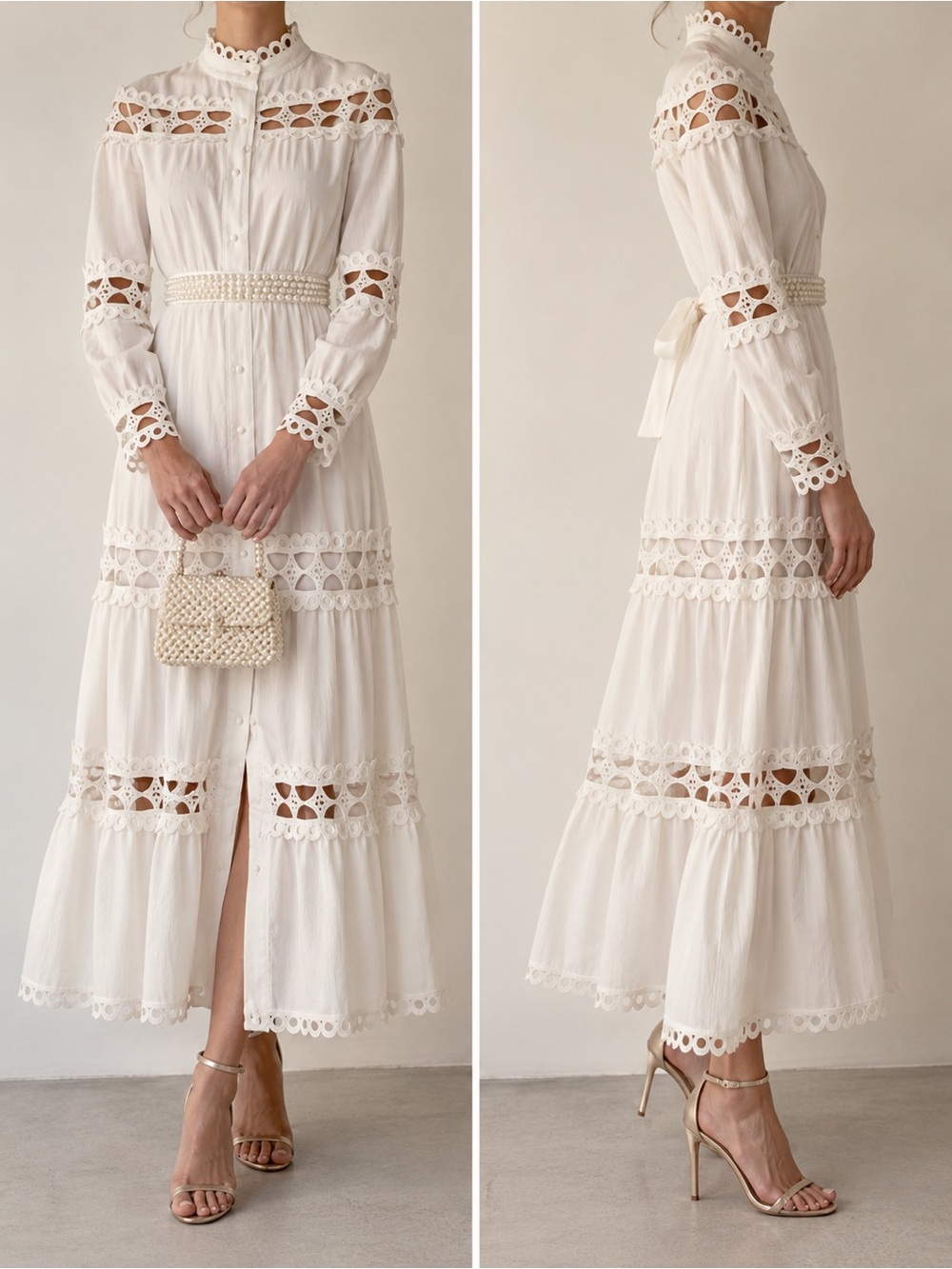 “Hollow You There” Maxi Dress